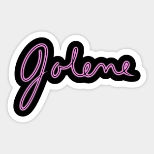 Vintage jolene Sticker